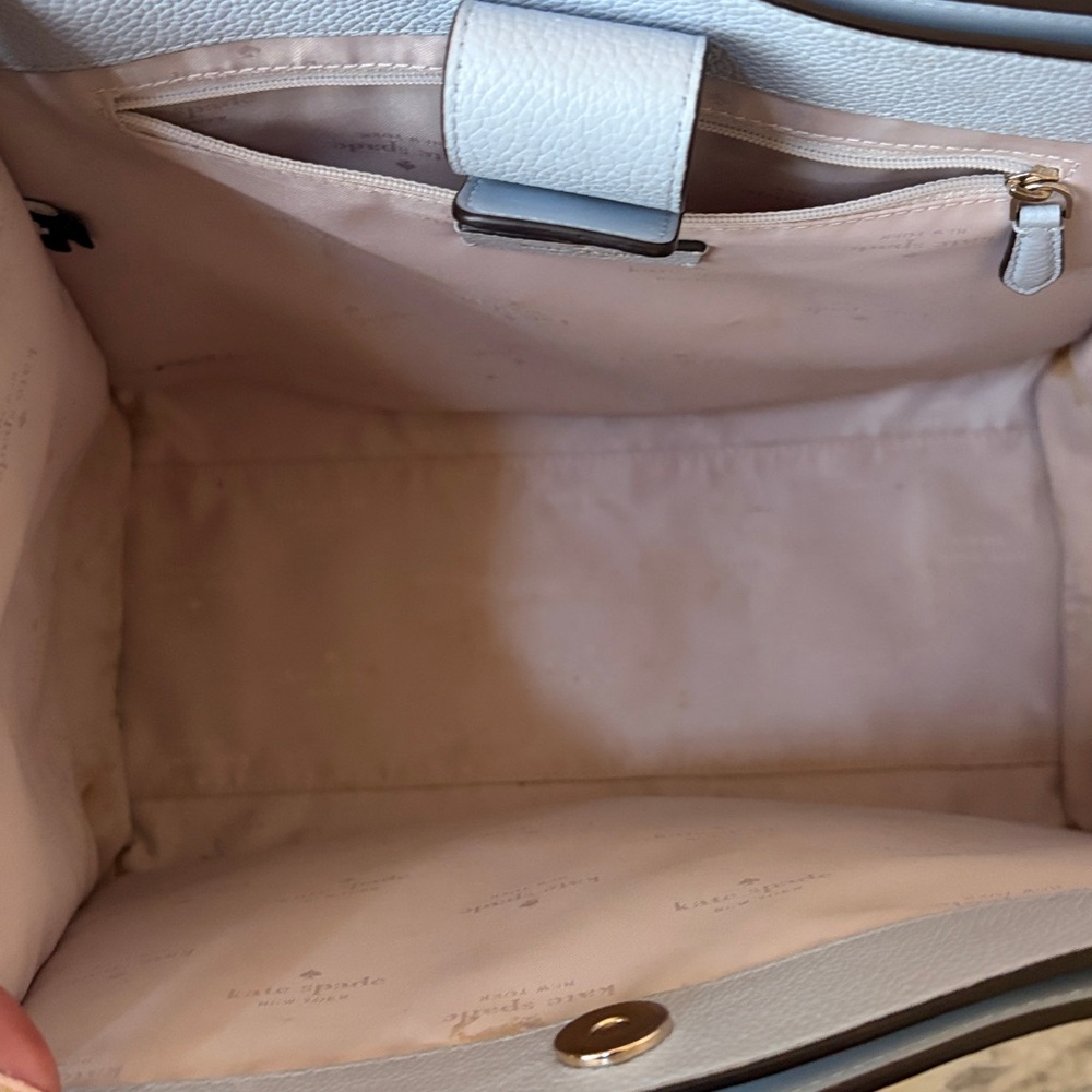 Kate Spade Light Blue Tote Shoulder Bag - Picture 12 of 16